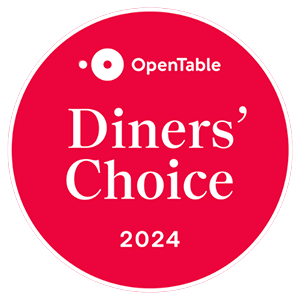OpenTable Diners' Choice 2024 Badge